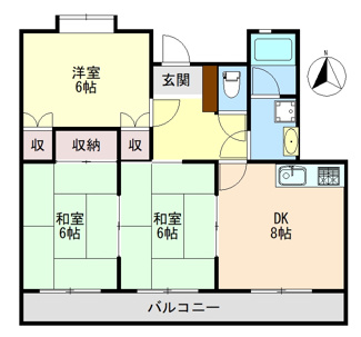 【間取り】 | サニーテラス