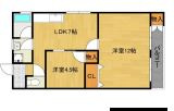 セントラルマンションの間取り