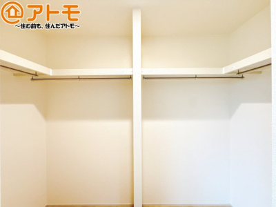 【収納】 | 焼津市高新田2期　新築戸建　1号棟 | 収納家具を減らせる容量の大きなクローゼット♪