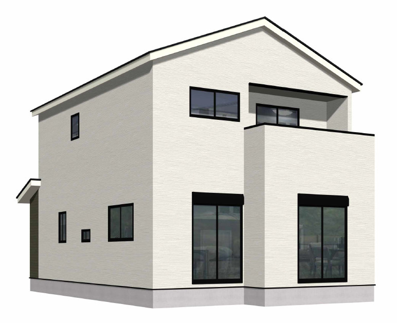 門司区上二十町2期の外観パース