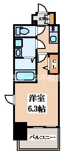 【間取り】 | フォーリアライズ大阪ミッテ