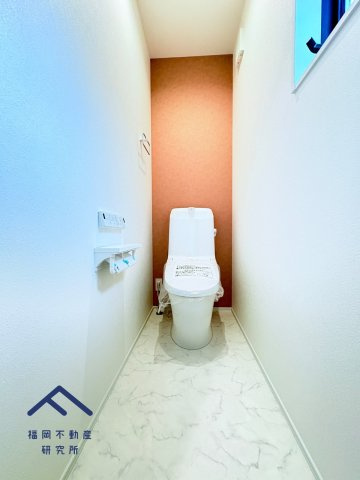 西区野方４丁目　5号地のトイレ