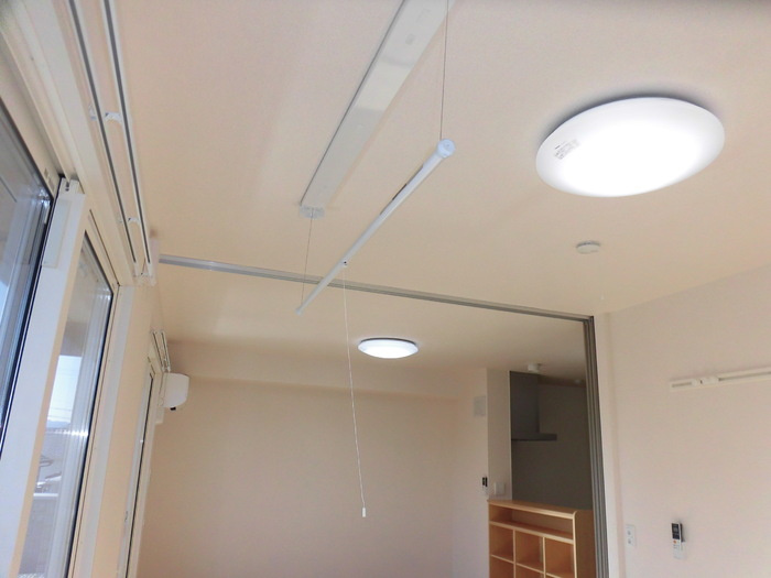 ラ・ナチュール A棟|A201 室内物干し