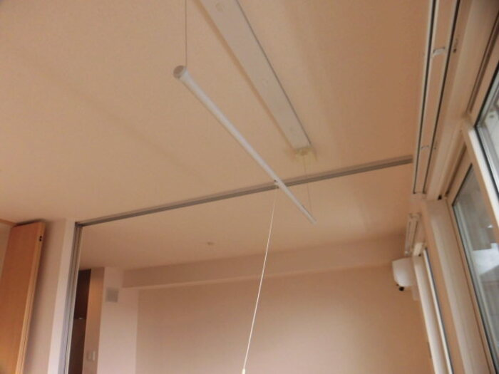 ボーン恵 B棟|B202 室内物干し