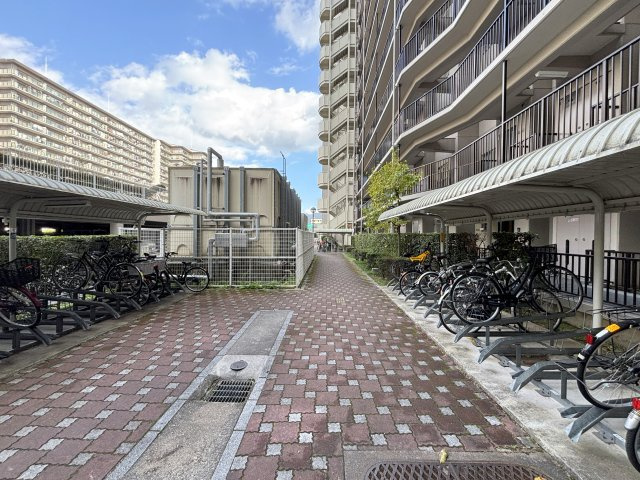 ～ペットと暮らせるマンション～アメリア４番館の駐輪場