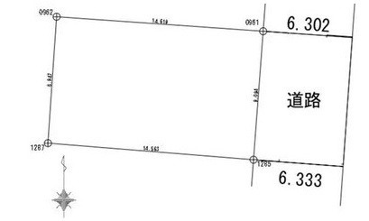 広島市南区宇品神田２丁目の土地図