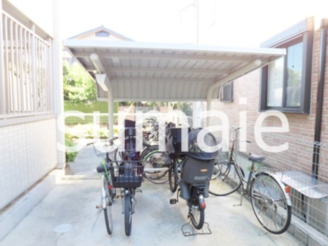 クレセントのその他共用部分|駐輪場