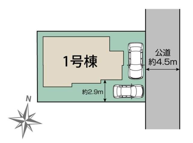 【区画図】 | 〇●小田原市小八幡3丁目 新築戸建●〇