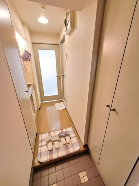 グランハイツ１の玄関