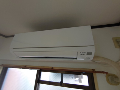 【設備】 | 土井グランドマンション | エアコン付きの物件です。