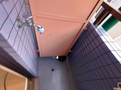 【その他】 | 土井グランドマンション | 室外洗濯機置き場です。