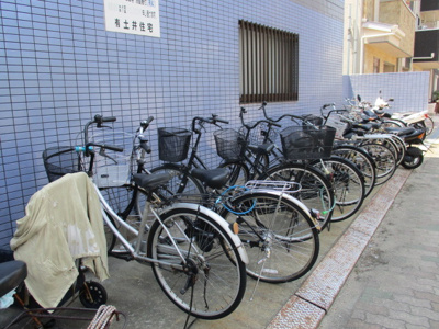 【その他共用部分】 | 土井グランドマンション | 自転車置き場です