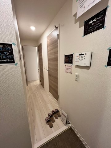 シャルムフルーレの玄関