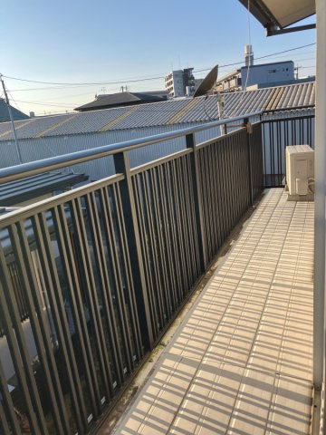 花ヶ島町笹原のバルコニー