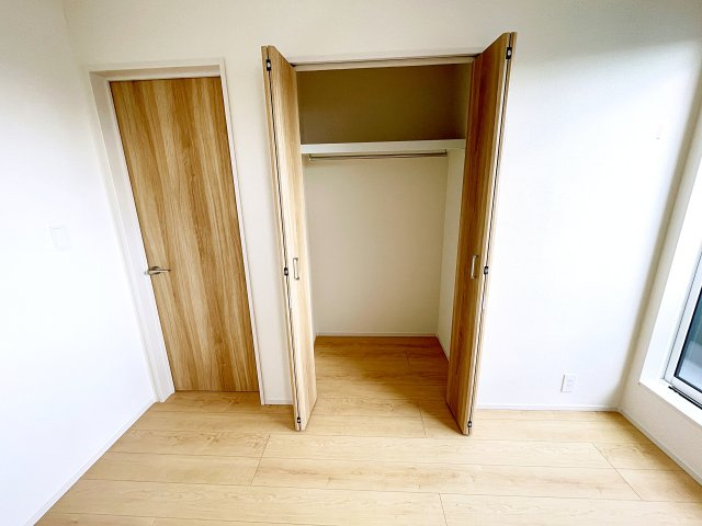 新築戸建・新築建売　郡山市大槻町針生　開成小・第一中の収納|全居室収納完備です！収納が多いと室内スッキリです！