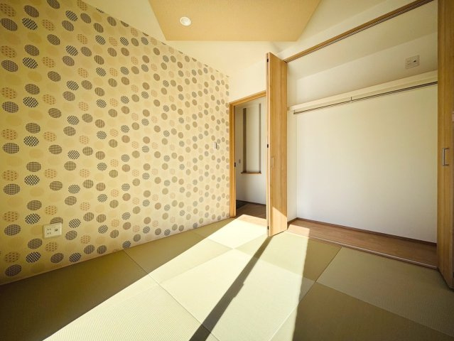 新築戸建　安八郡安八町南今ケ渕第１　全12区画分譲の和室|一室あると便利な和室は、ご来客時はもちろん、お子様のお昼寝や遊び場、寝室としてもご利用いただけます