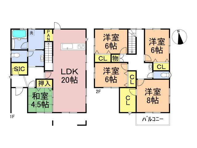 新築戸建　安八郡安八町南今ケ渕第１　全12区画分譲の間取り|■B棟　■ヤマダ不動産　株式会社リライフ　大垣店　■夢のマイホーム購入をフルサポートします！