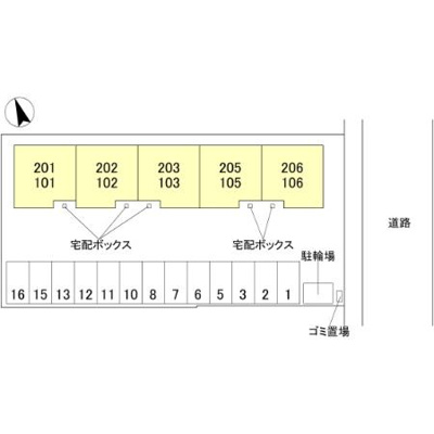 【区画図】 | ヴィラーチェⅡ
