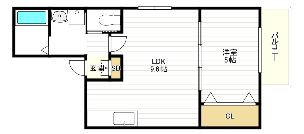 セレニティ加美南B棟の間取り