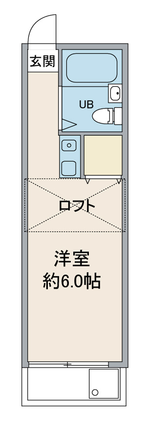 ベルハイムJ＆Kの間取り