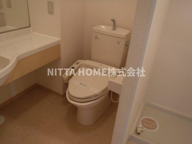 リビオン　Ｂ棟のトイレ|もちろん、ウォシュレット付き◎