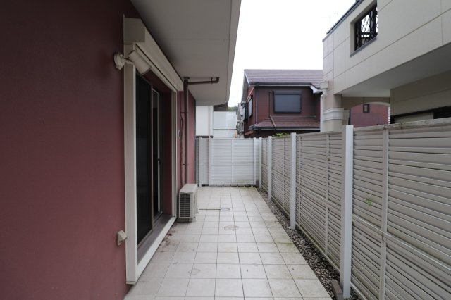 メゾンプレジールのバルコニー