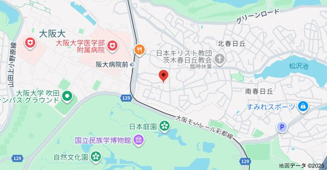 メゾンプレジールの地図