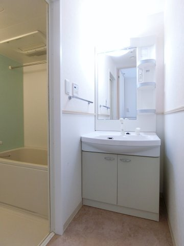 メゾンプレジールの洗面所