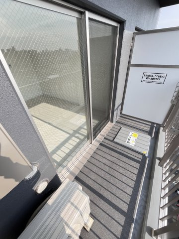 大阪市旭区森小路１丁目の賃貸マンションのバルコニー