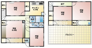 【間取り】 | W様有田市初島戸建