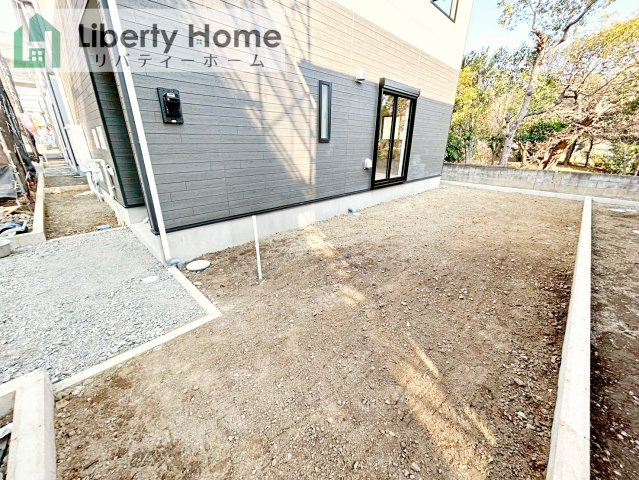 土浦市生田町第4　新築戸建　5号棟の庭