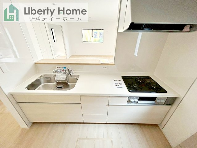土浦市生田町第4　新築戸建　5号棟のキッチン