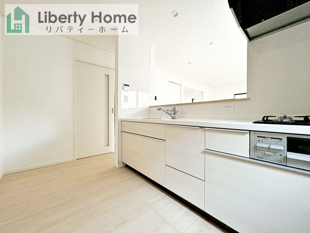土浦市生田町第4　新築戸建　5号棟のキッチン