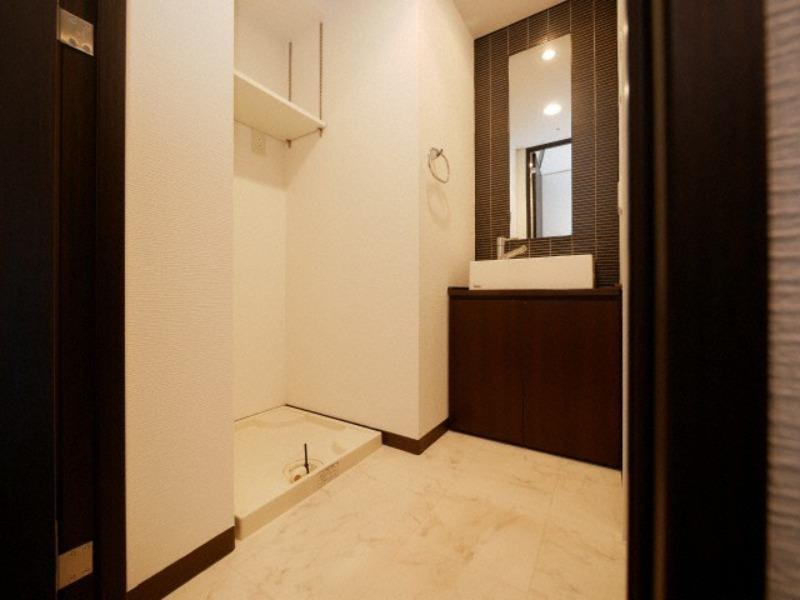 MDI三国コートの洗面所