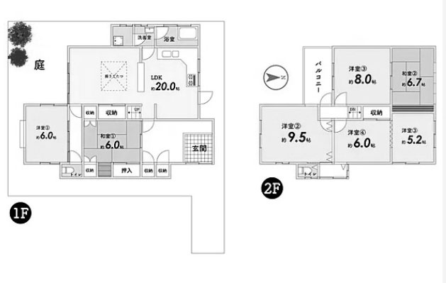 【間取り】 | 松尾鈴川町 一戸建