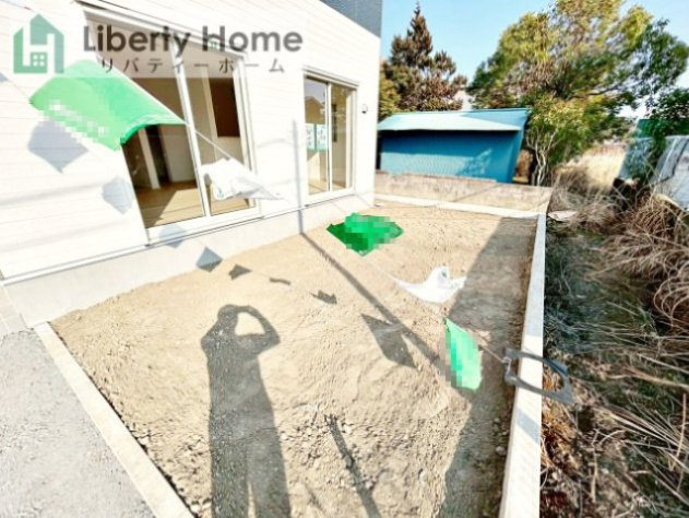 土浦市生田町第4　新築戸建　7号棟の庭