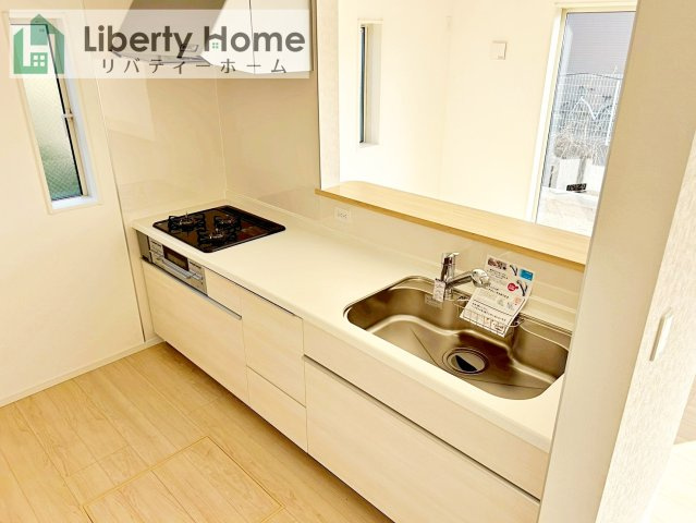 土浦市生田町第4　新築戸建　7号棟のキッチン