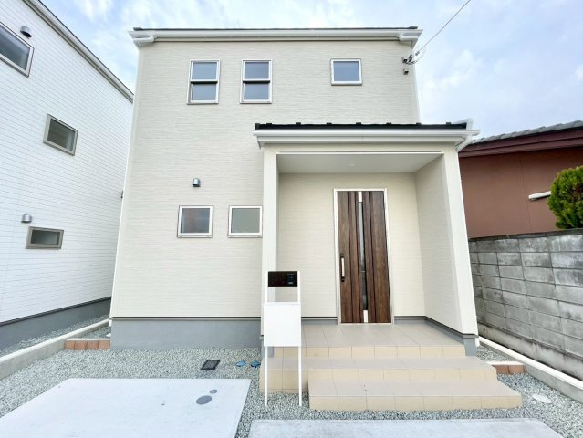 耐震等級３！ご成約プレゼント対象物件！の外観|完成済み物件！いつでも見学可能です♪お問合せは＜Tel 026-477-7419＞まで♪ 　１号棟