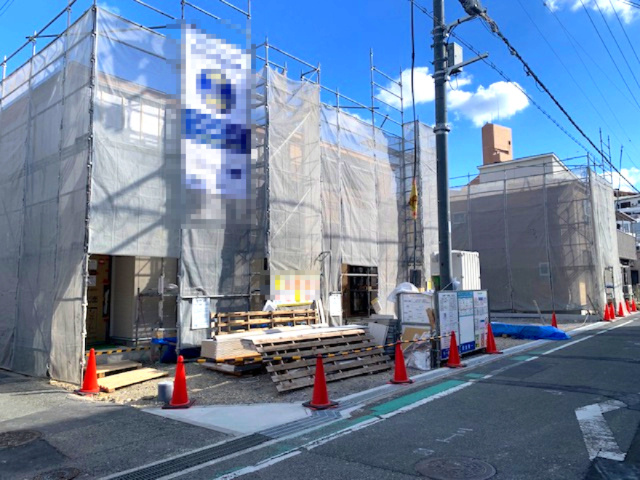 【外観】 | Livele Garden.S松原南新町1丁目　3号棟 | 全6棟の新築分譲住宅誕生！全棟が長期優良住宅対象物件です。耐震構造／住宅性能評価W取得。（2025年12月撮影）