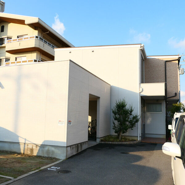 ハーベストコート伯太の外観パース|こちら、外観パースです