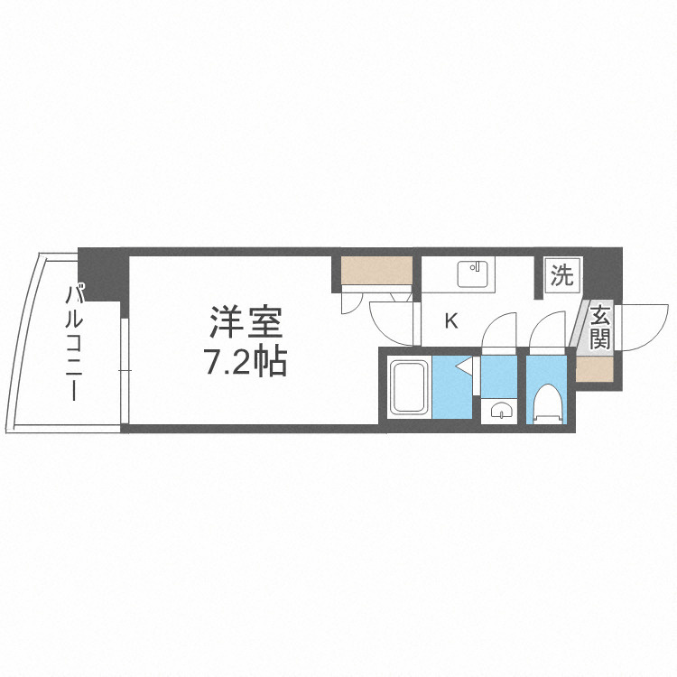 セレニテ西中島アリア壱番館の間取り