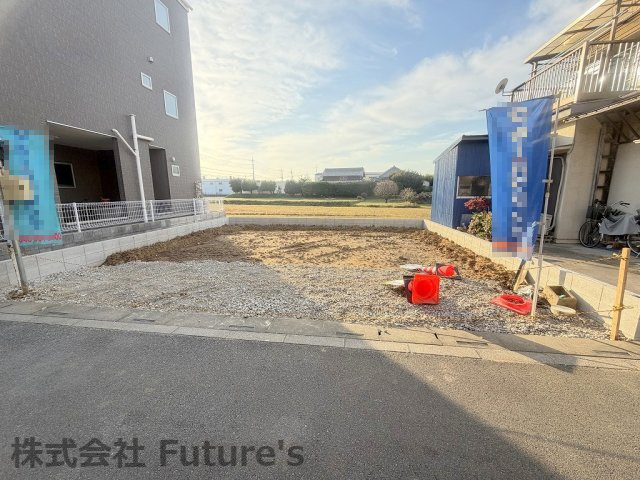 三郷市彦川戸1丁目　新築戸建　全1棟の外観|現地の写真になります。