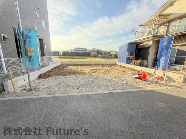 三郷市彦川戸1丁目　新築戸建　全1棟の外観|現地の写真になります。