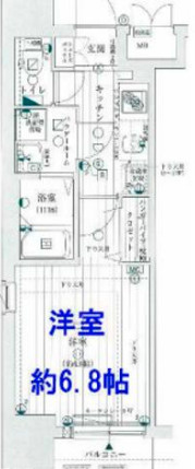 【間取り】 | レジュールアッシュ神戸元町