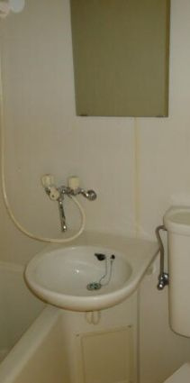 陽光ハイム（北砂）の洗面所|3点ユニット（バス・トイレ同室）