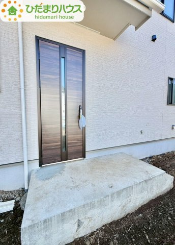 野田山崎2工区　新築戸建　2-L号棟の前面道路含む現地写真|北西5ｍ公道・2-F号棟