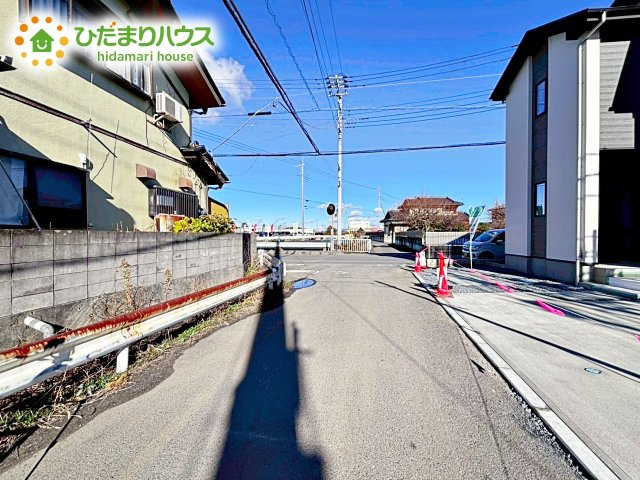 【前面道路含む現地写真】 | ひたちなか市高場7期　新築戸建 | 落ち着いた住環境が魅力的です☆