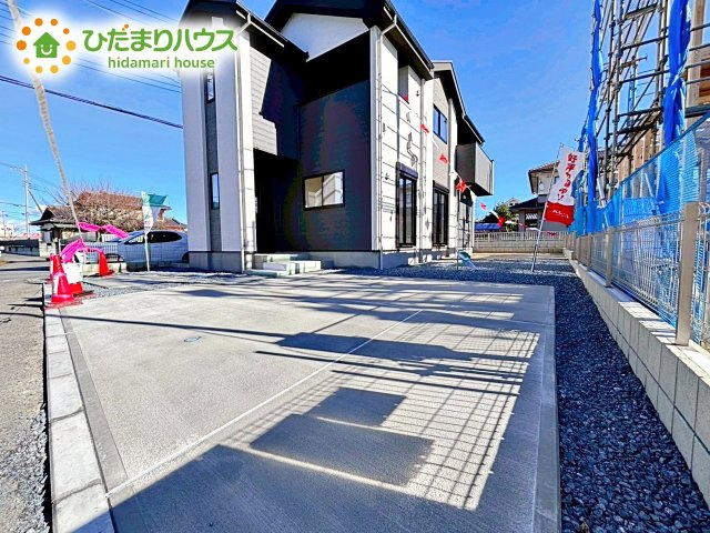 【駐車場】 | ひたちなか市高場7期　新築戸建 | マイホームなら駐車場代がかかりません。しかも、自宅の駐車場で洗車が出来ます！今までコイン洗車に行っていた手間も省けて、節約にも繋がります(^^♪