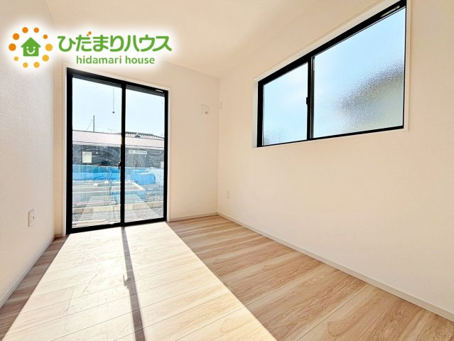 【洋室】 | ひたちなか市高場7期　新築戸建 | 全居室フローリングですのでお掃除も楽々です☆