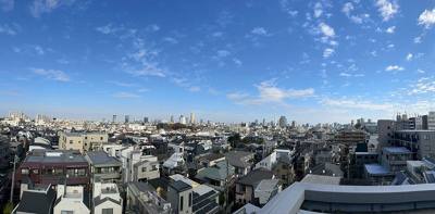 【展望】 | イニシアイオ目黒学芸大学 | 物件からの眺望です